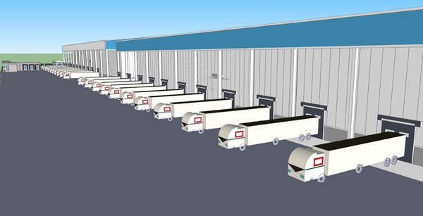 5000平米冷鏈物流冷庫 5000平米冷鏈物流冷庫